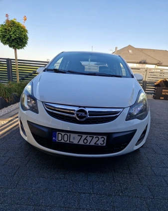 Opel Corsa cena 22500 przebieg: 223539, rok produkcji 2014 z Oborniki małe 121